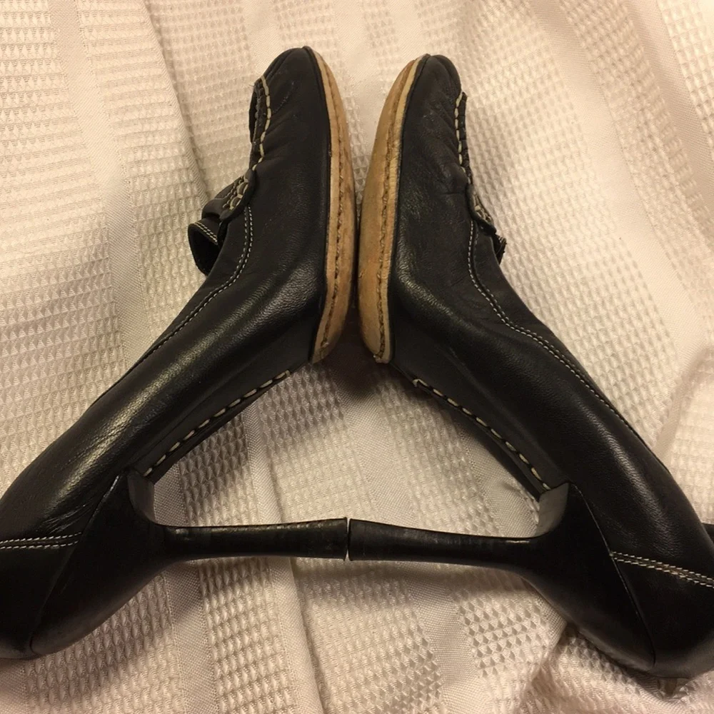 Materia Prima by Goffredo Fantini leather 3” heel